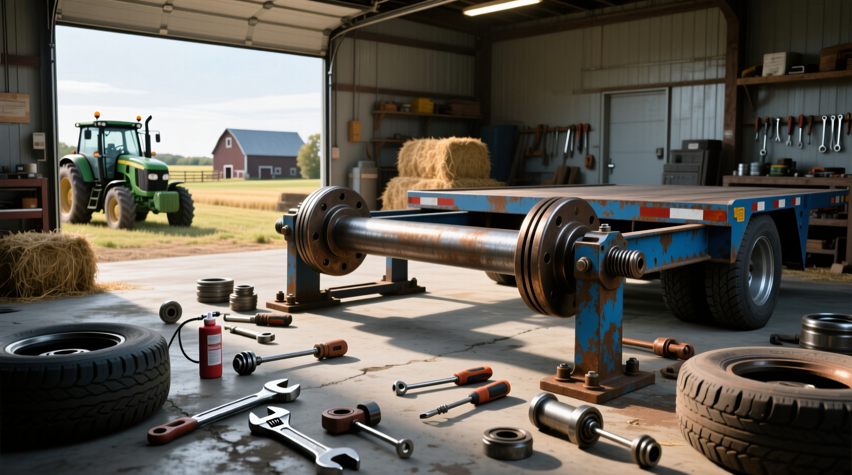 How to Choose the Right Tractor Supply Trailer Axle