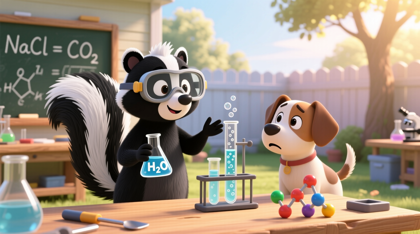 de skunk your dog with some simple chemistry