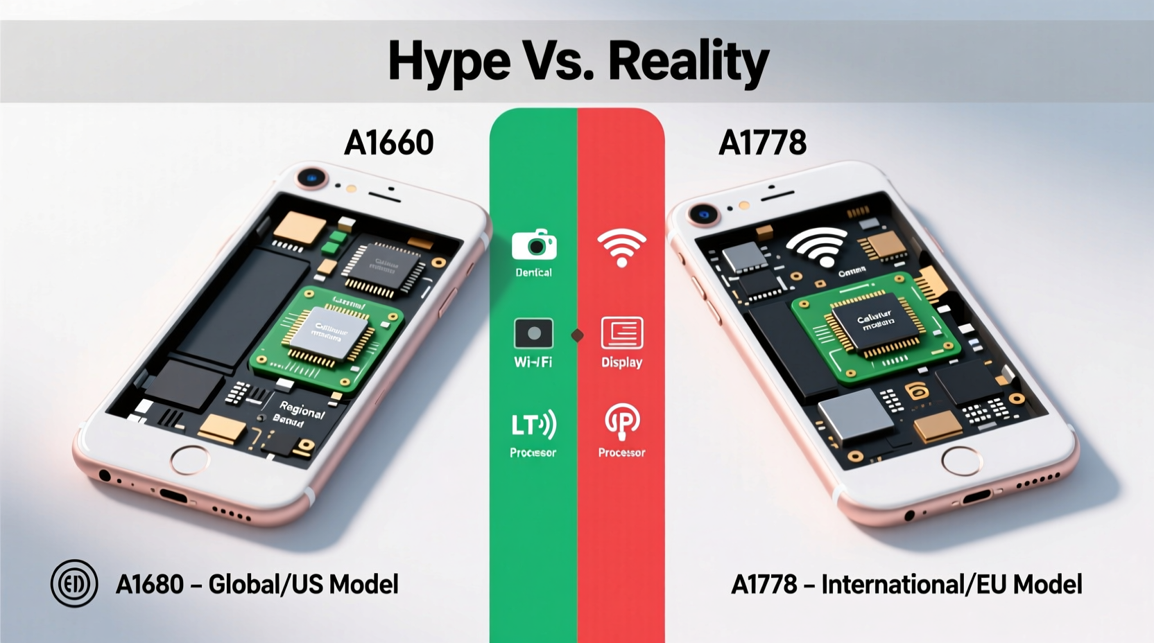 iphone 7 a1660 vs a1778 is there any real difference or is it just hype