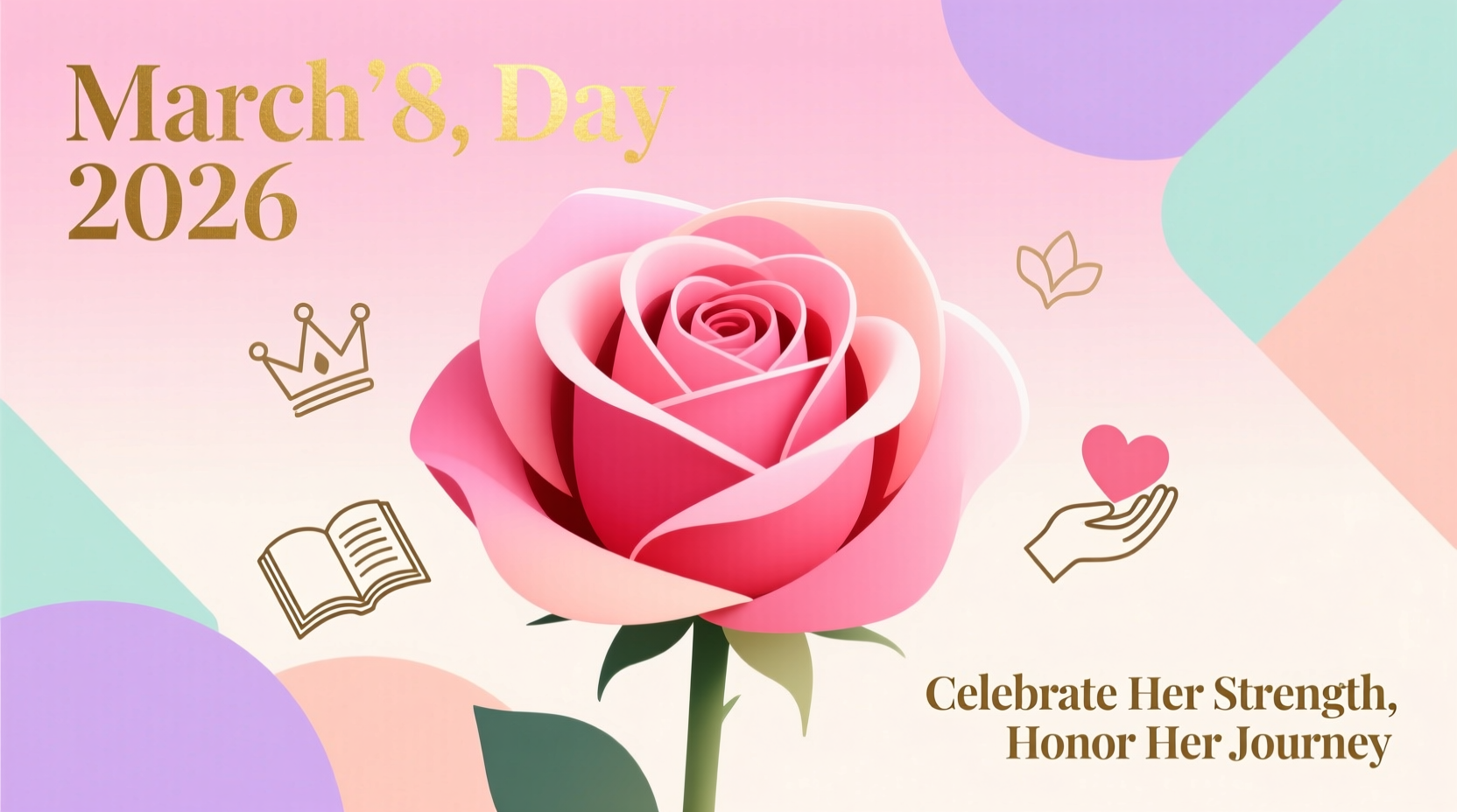 international womens day rose
