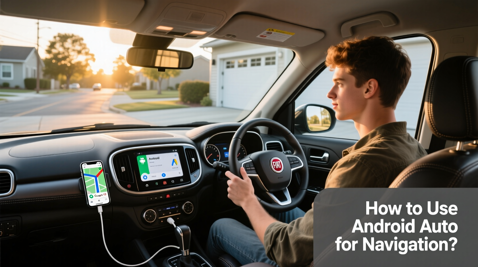 How to choose fiat freemont gps android,How to use Android Auto for navigation?