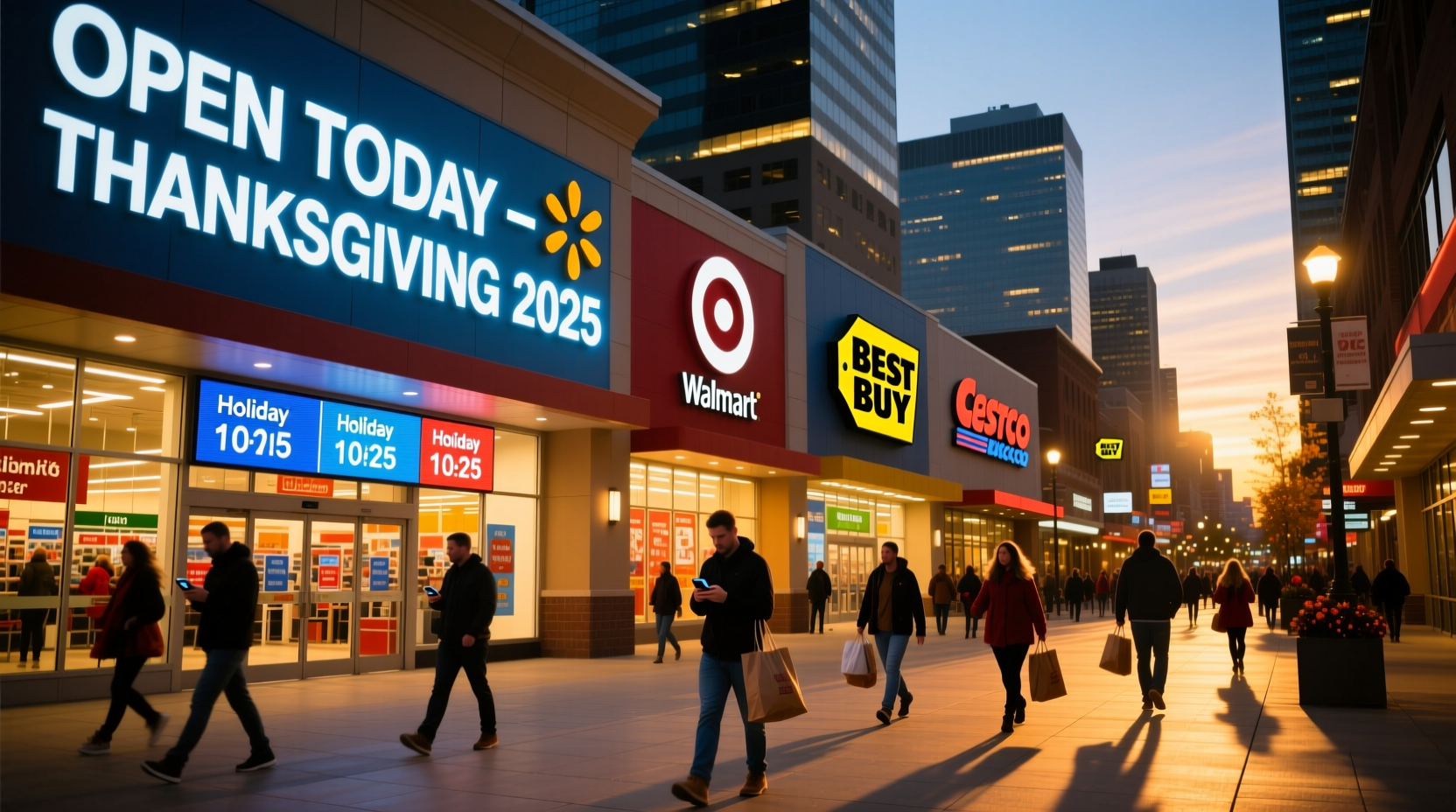 what retail is open on thanksgiving