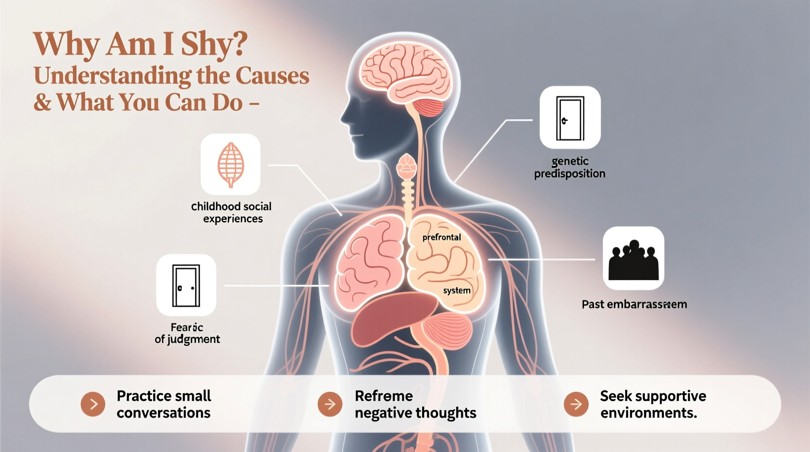 why am i shy understanding the causes and what you can do