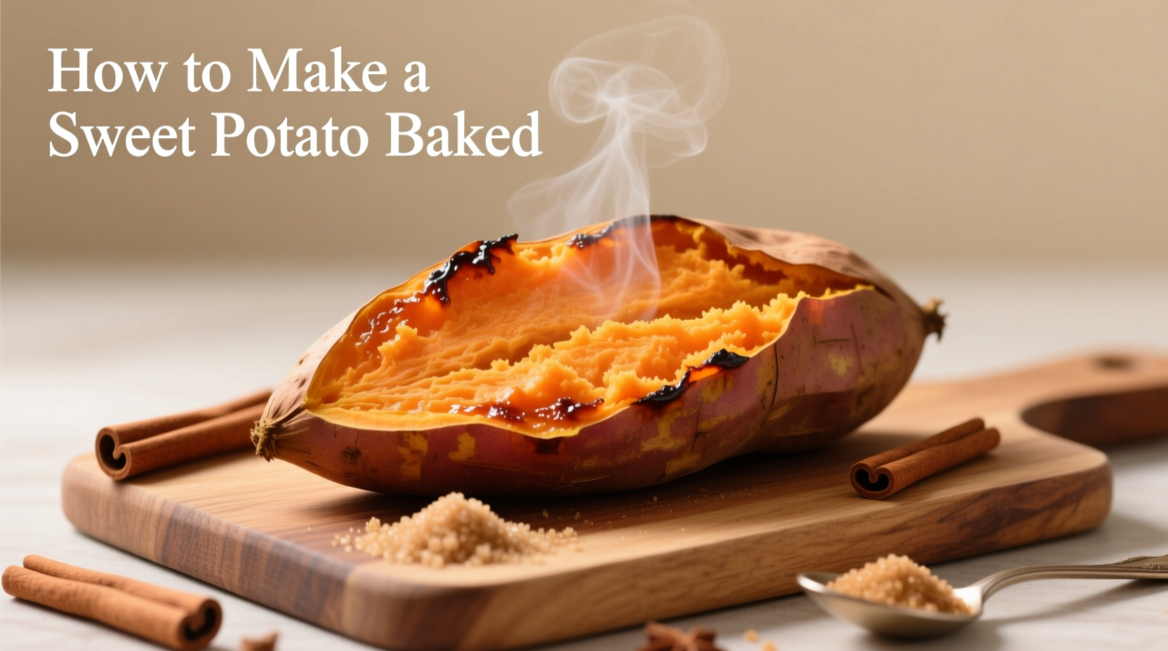 how to make a sweet potato baked