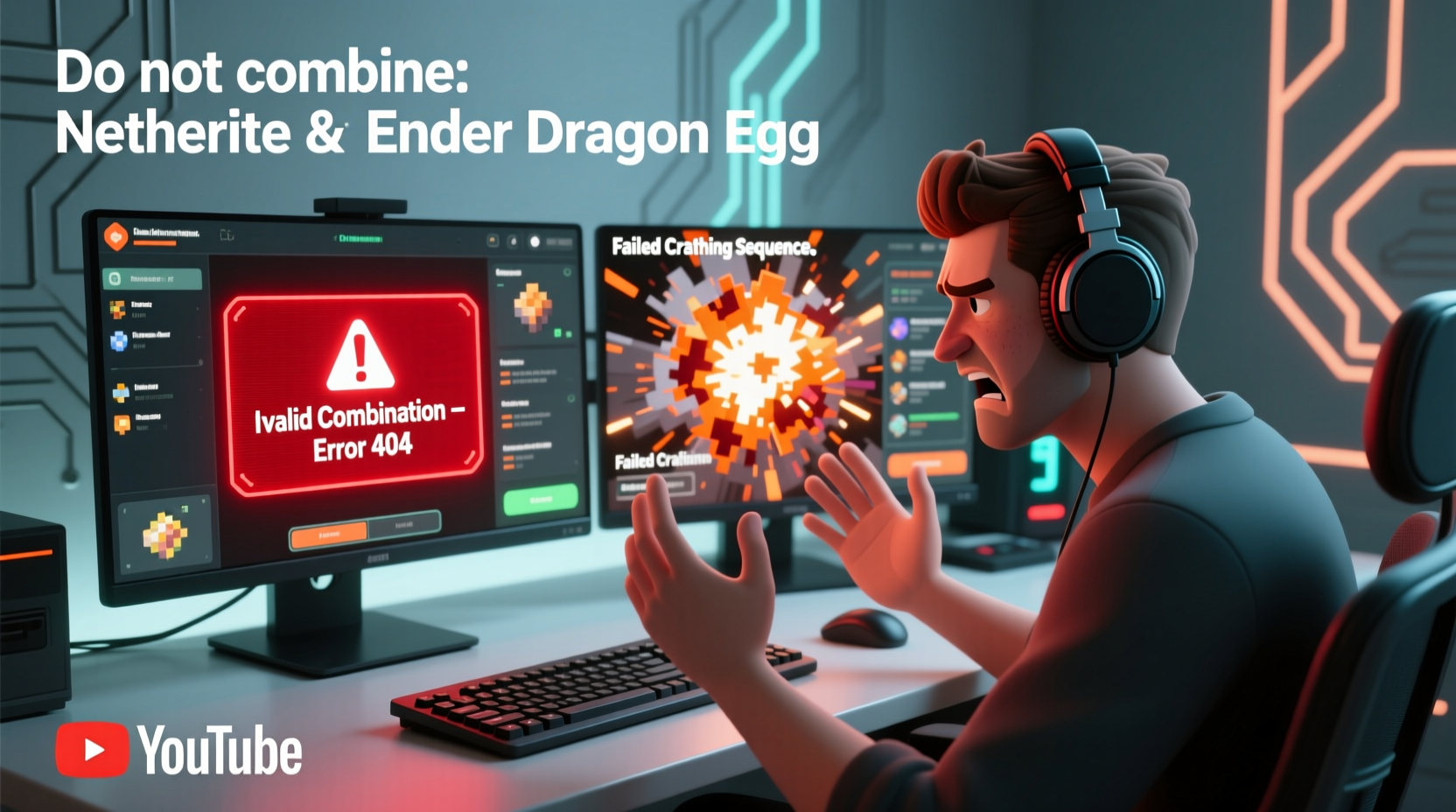 Common Infinite Craft combination errors to avoid when making Youtuber