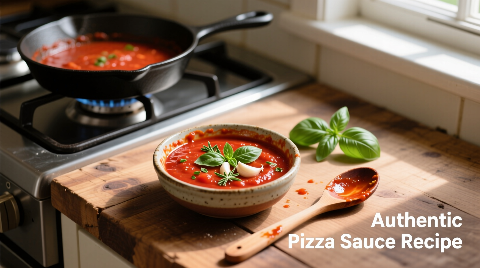 how do you make pizza sauce from tomato sauce