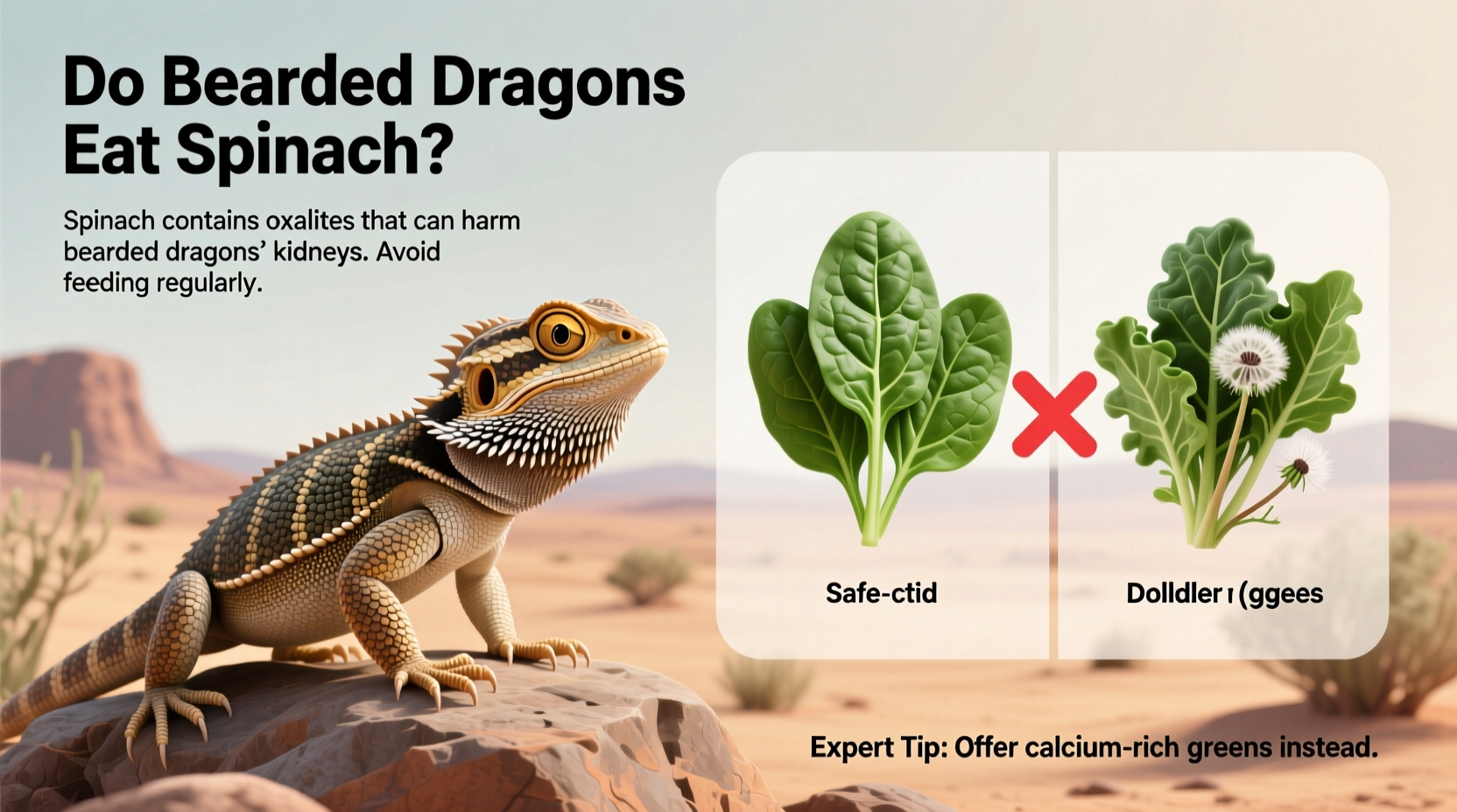 Bearded Dragons & Spinach: Safe Feeding Guidelines