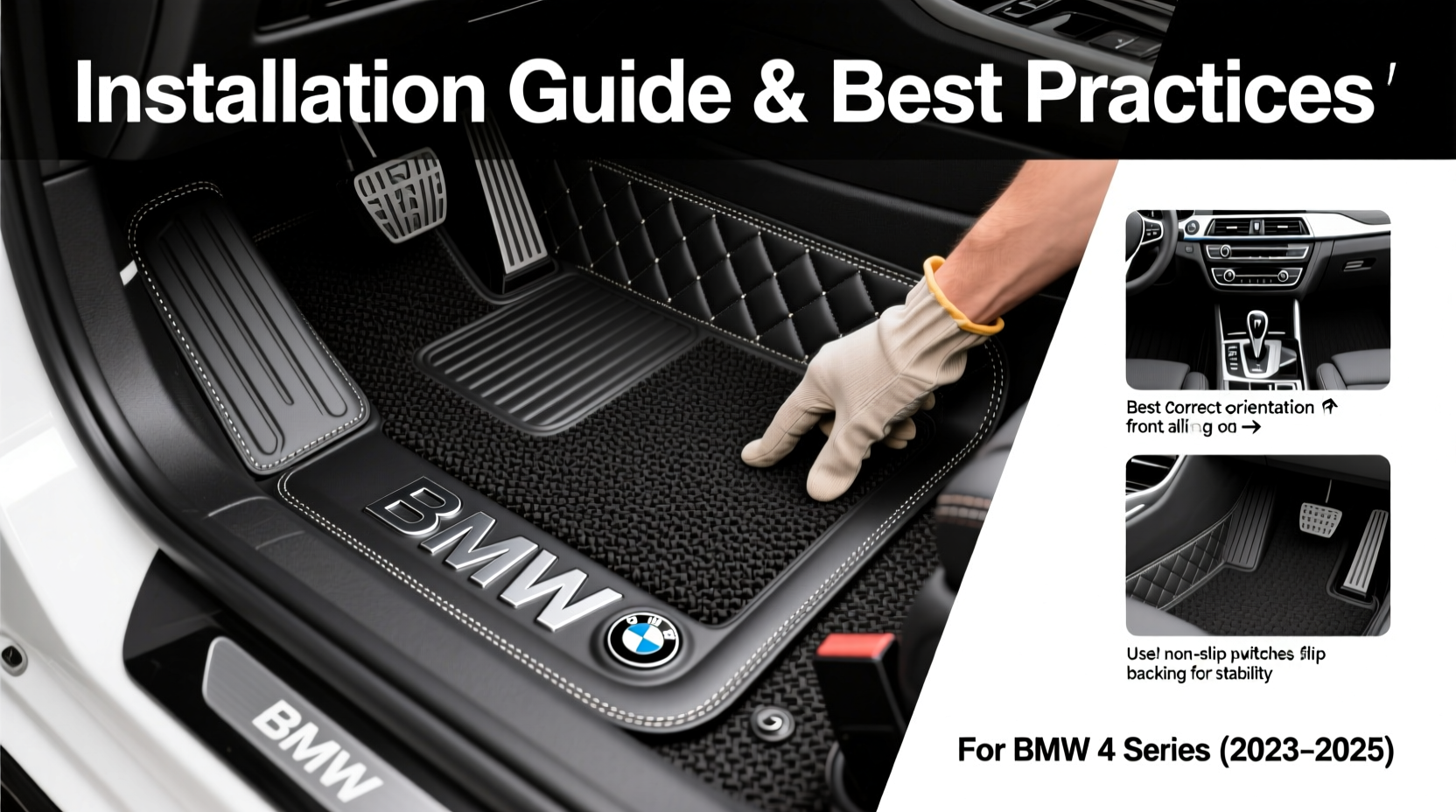 bmw 4 series mat installation