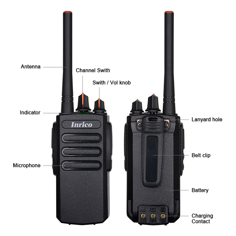 Radio Analog Kelas Militer Inrico IP168S
