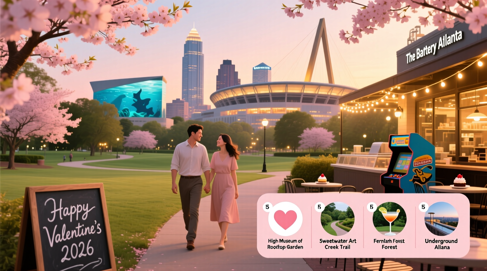 what to do in atlanta valentines day