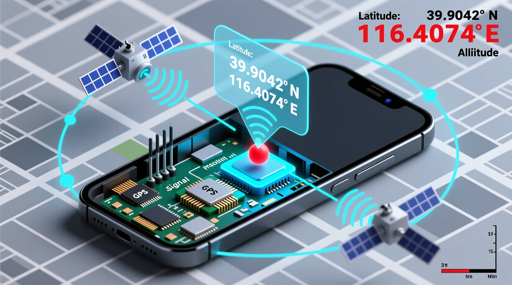 how to accurately detect and locate a mobile phone using gps technology