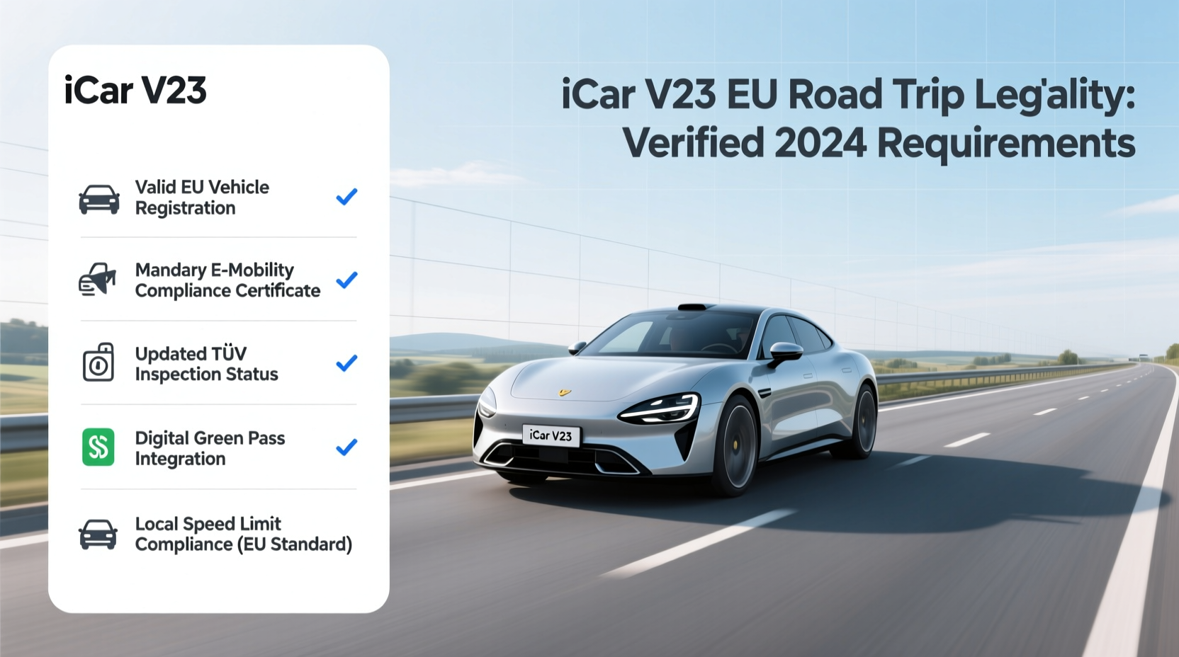 icar v23 eu road trip legality