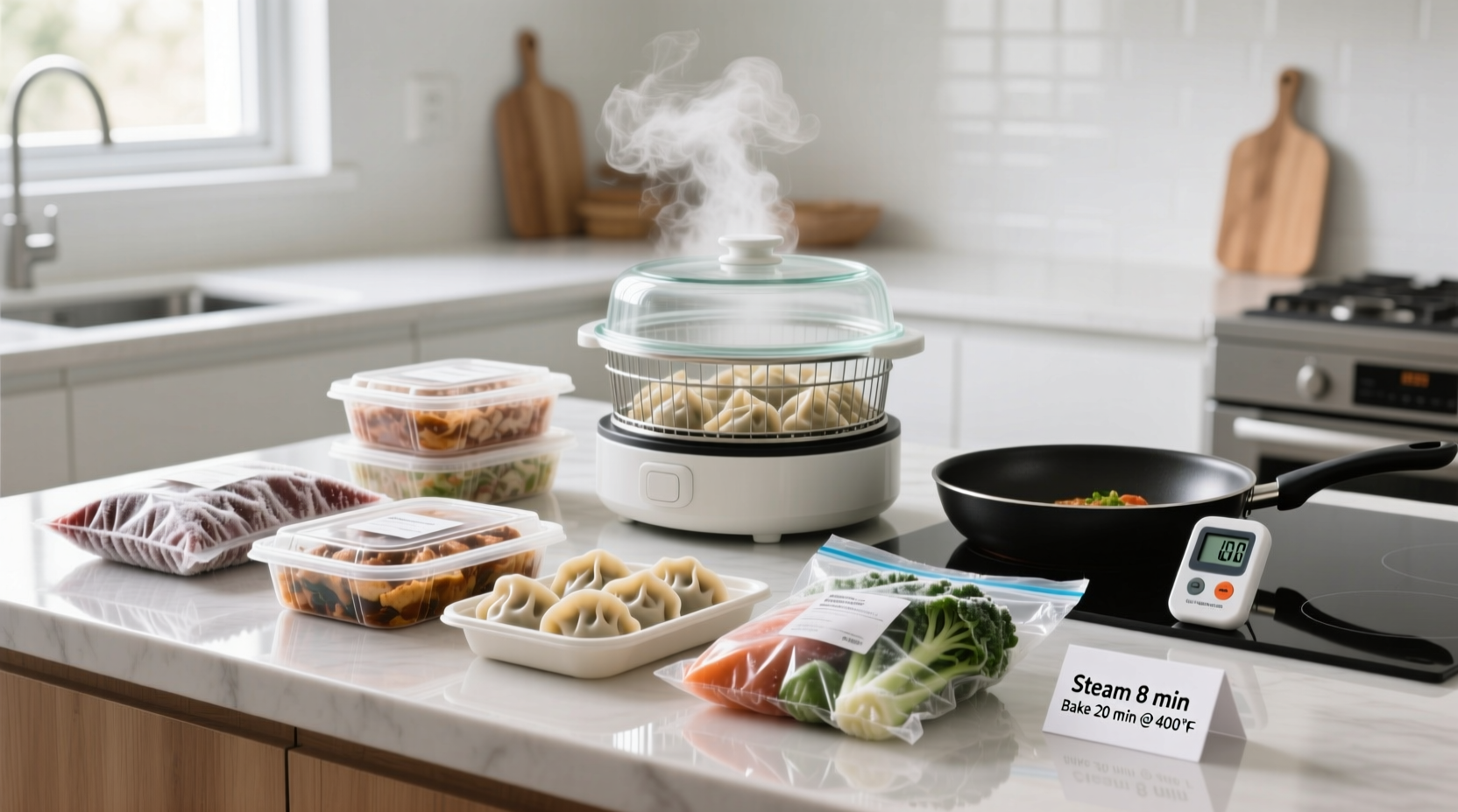 how to cook foods in a freezer