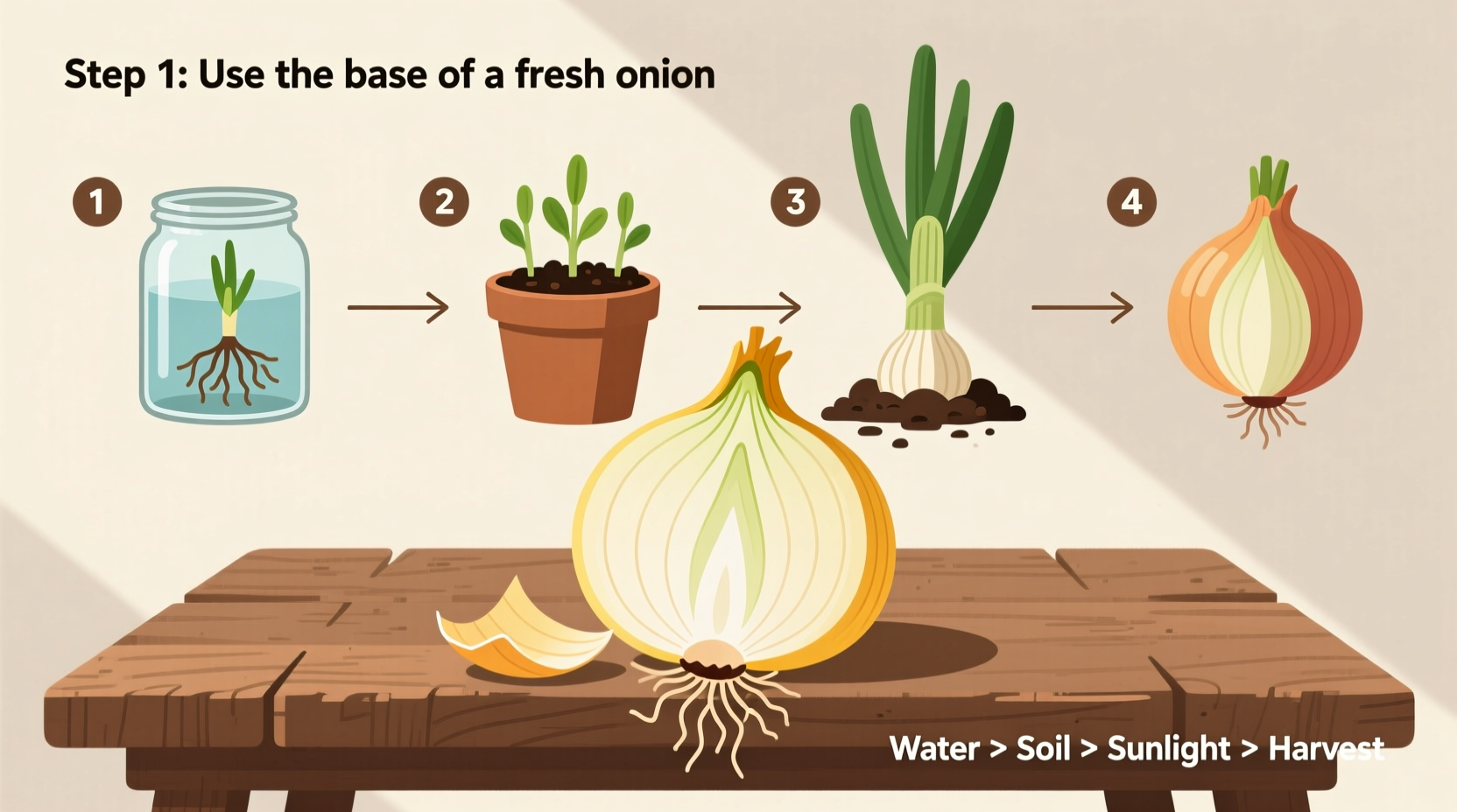 Grow Onion Greens from Scraps: Simple 7-Day Method