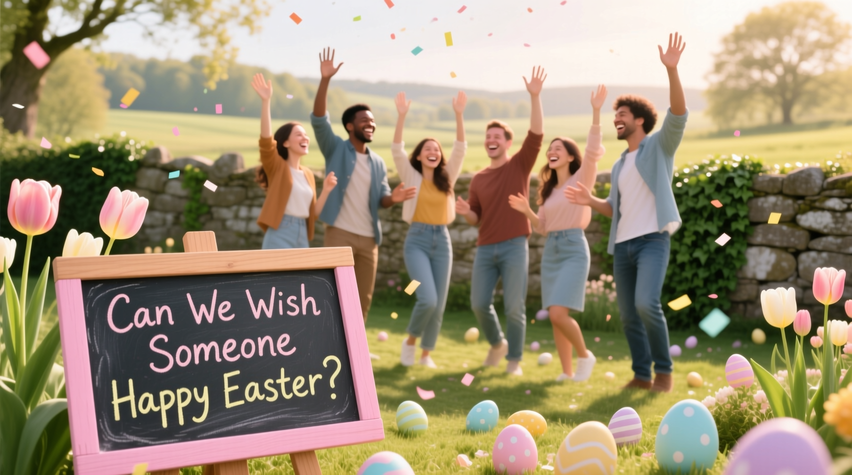 can we wish someone happy easter