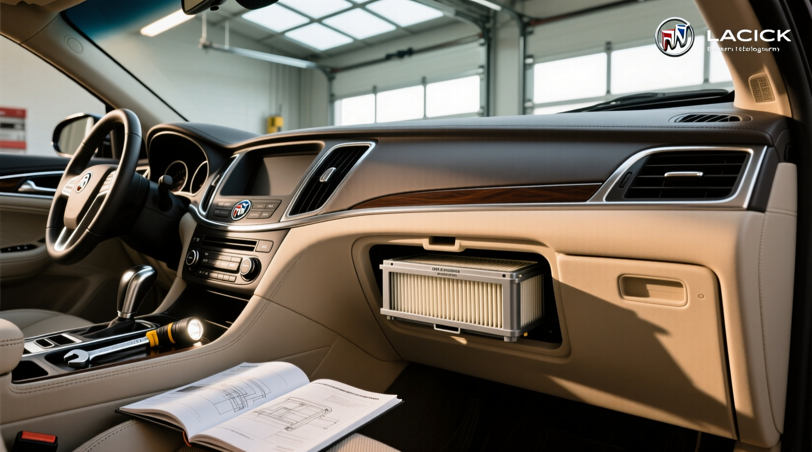 2011 buick lacrosse cabin air filter location replacement