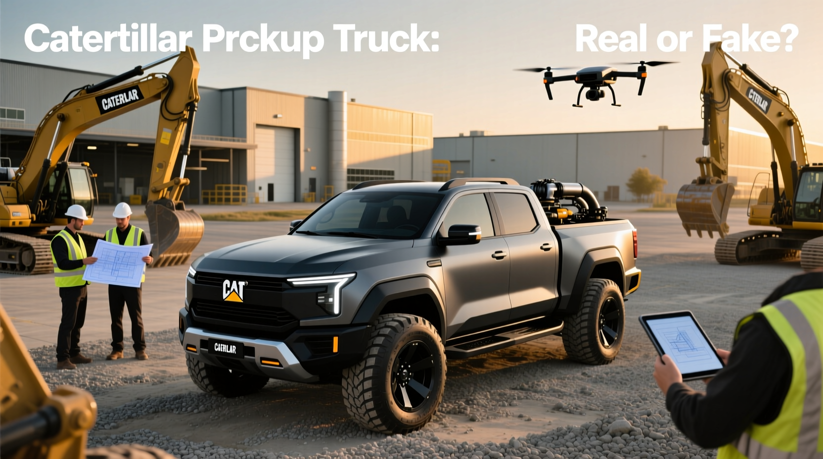 Caterpillar Pickup Truck Guide: Real or Fake?