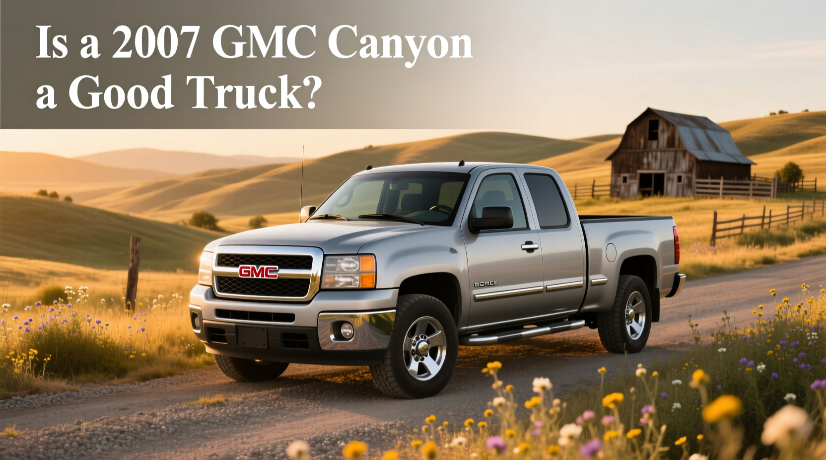 2007 GMC Canyon pickup truck