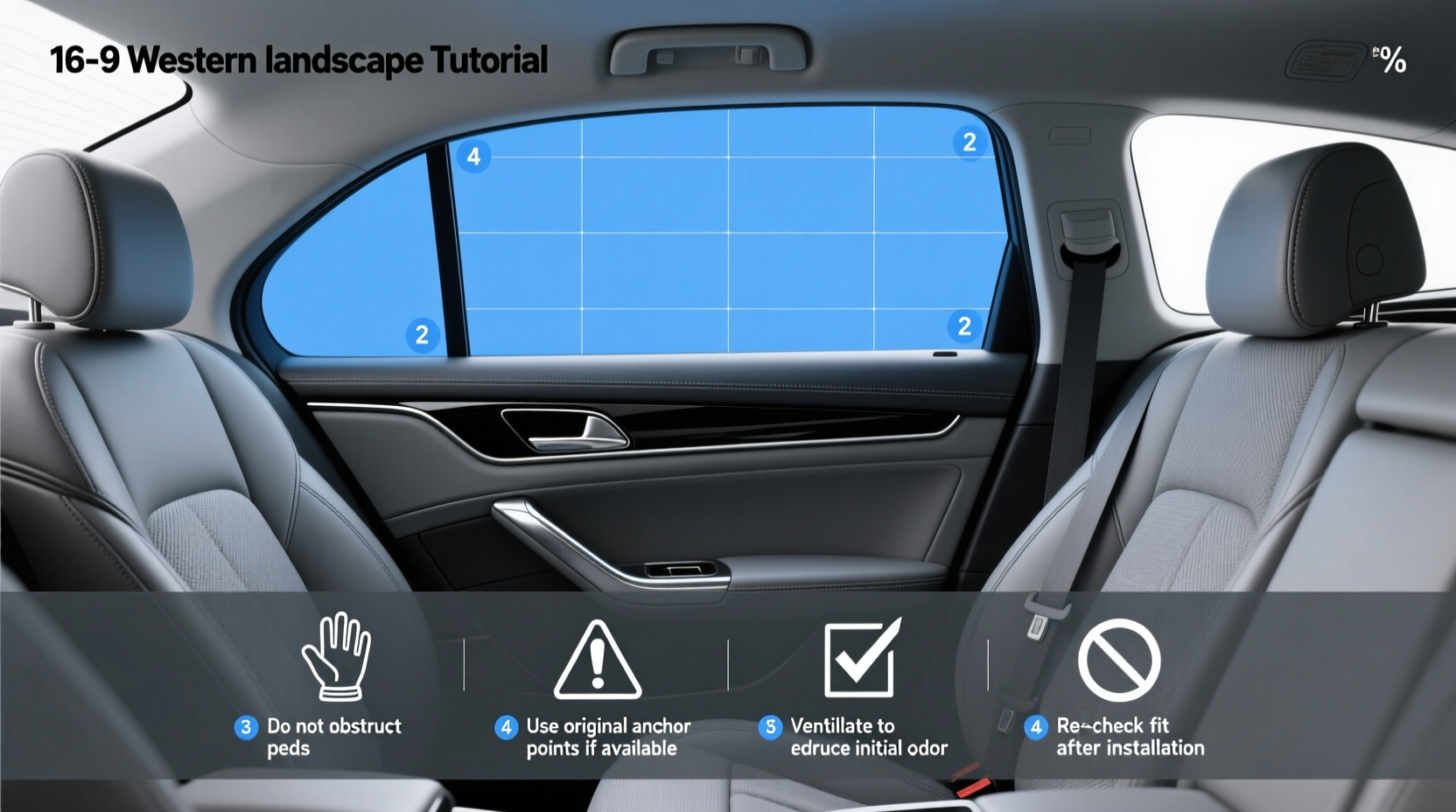 How to Choose Blue Car Window Tint Epilepsy: Buying Guide