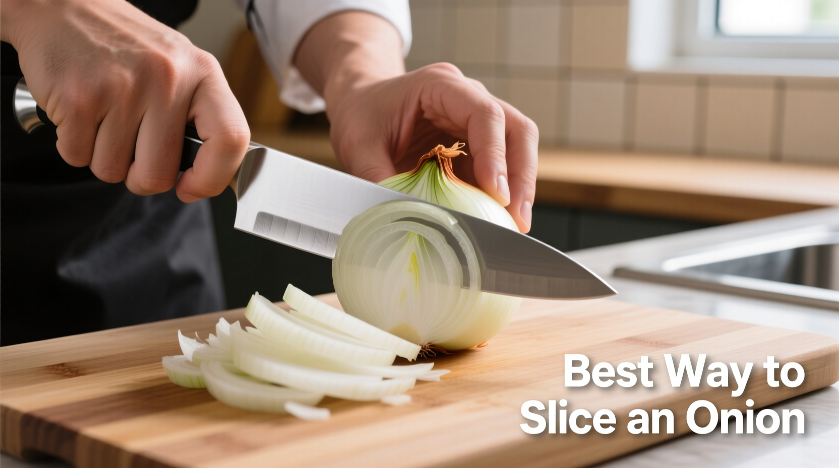 best way to slice an onion