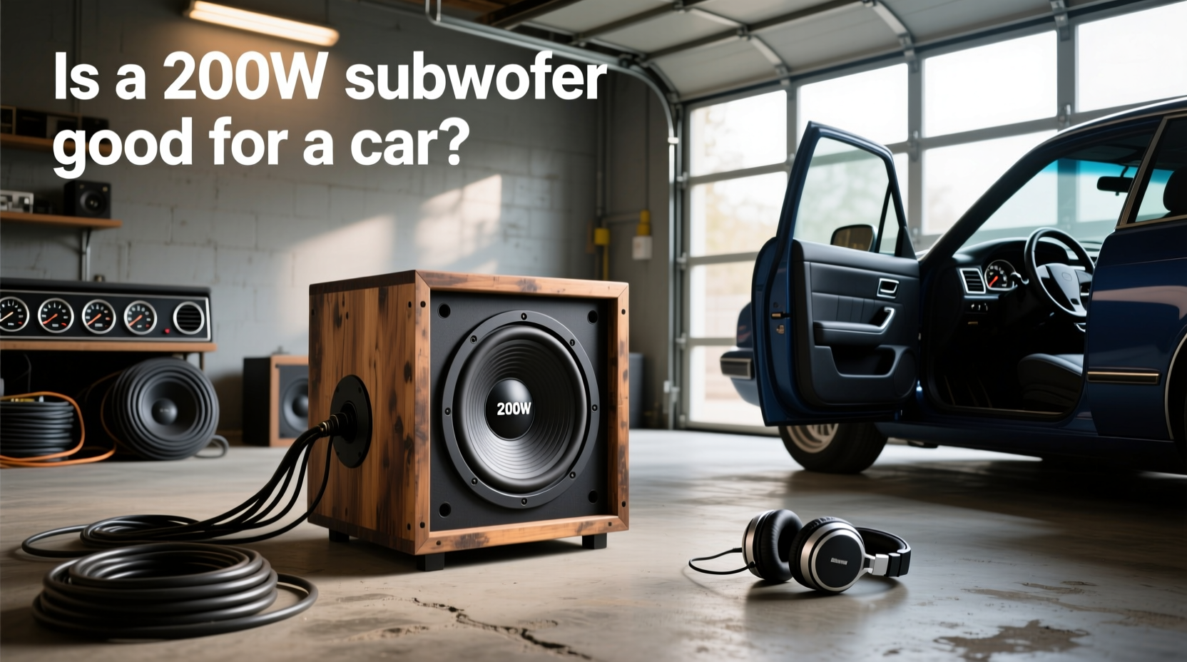 How to Choose Used Car Subwoofers: Is a 200W Subwoofer Good for a Car?