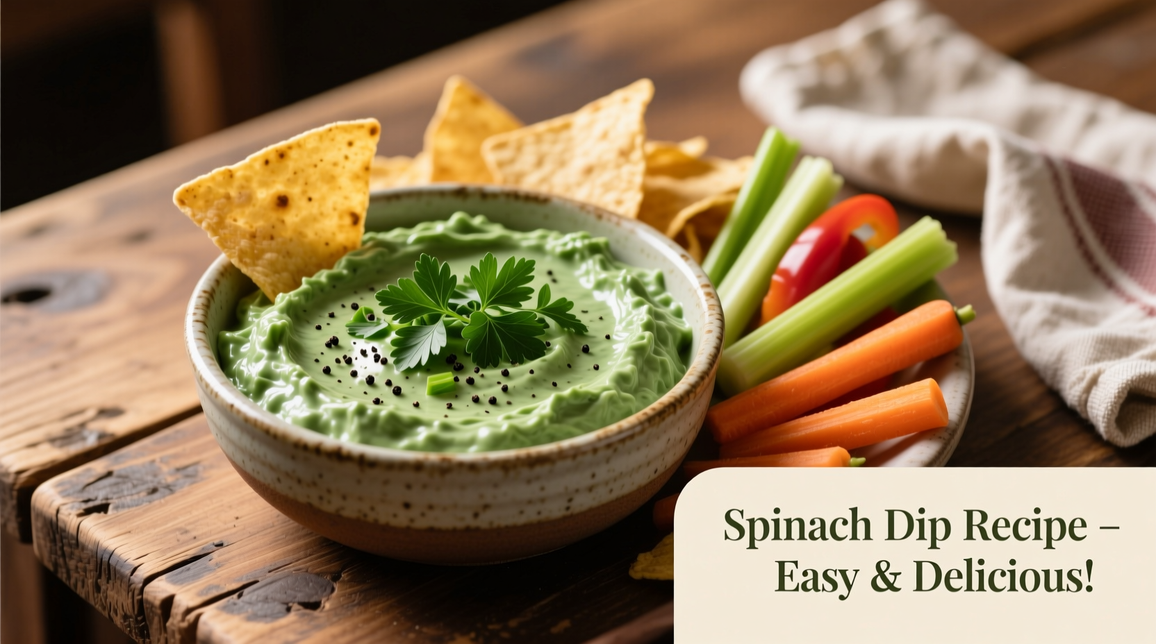 Perfect Spinach Dip Recipe: Creamy, Flavorful & Foolproof