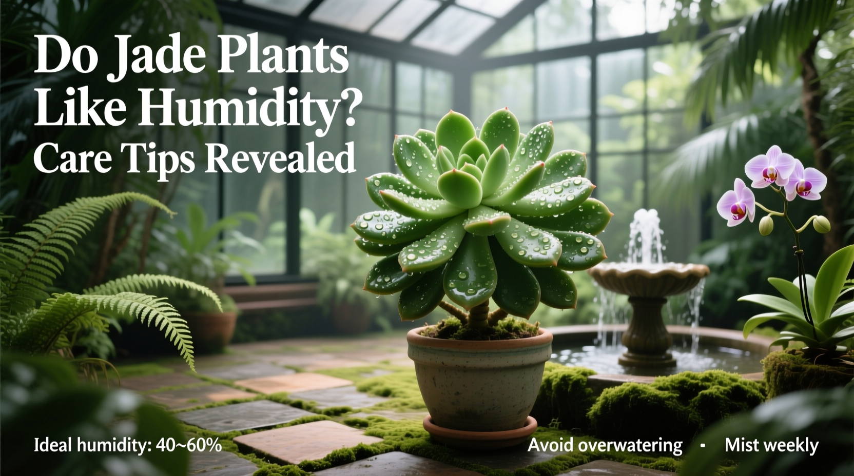 do jade plants like humidity