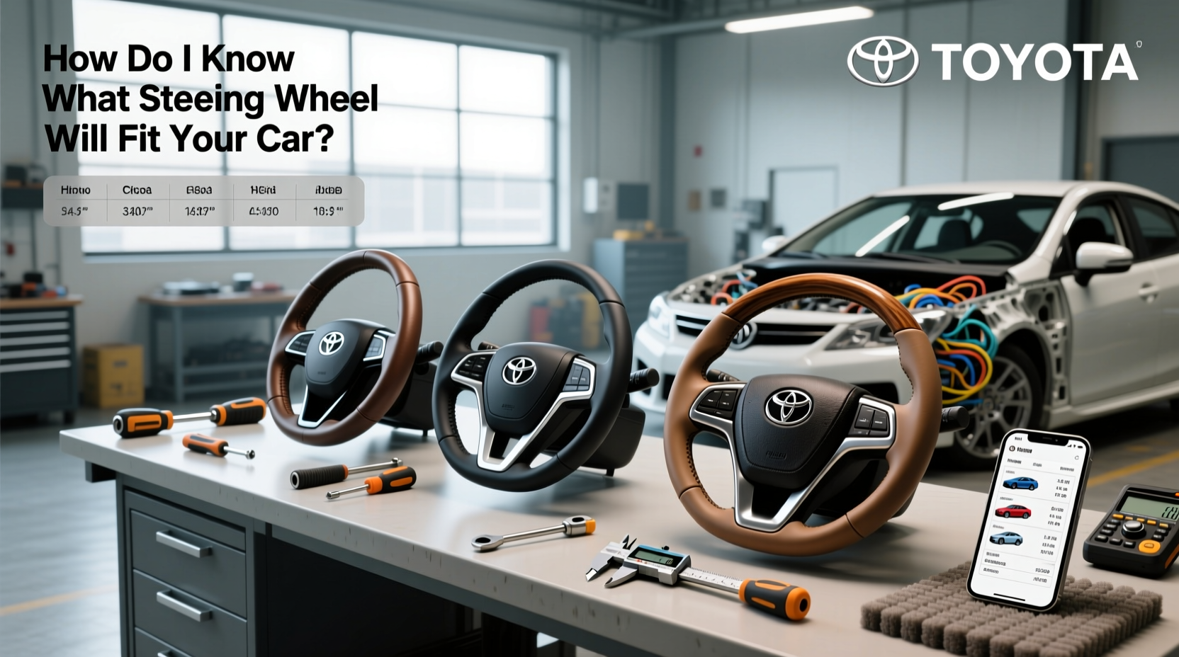 Toyota Premio Steering Wheels: How to Choose & Fit Guide