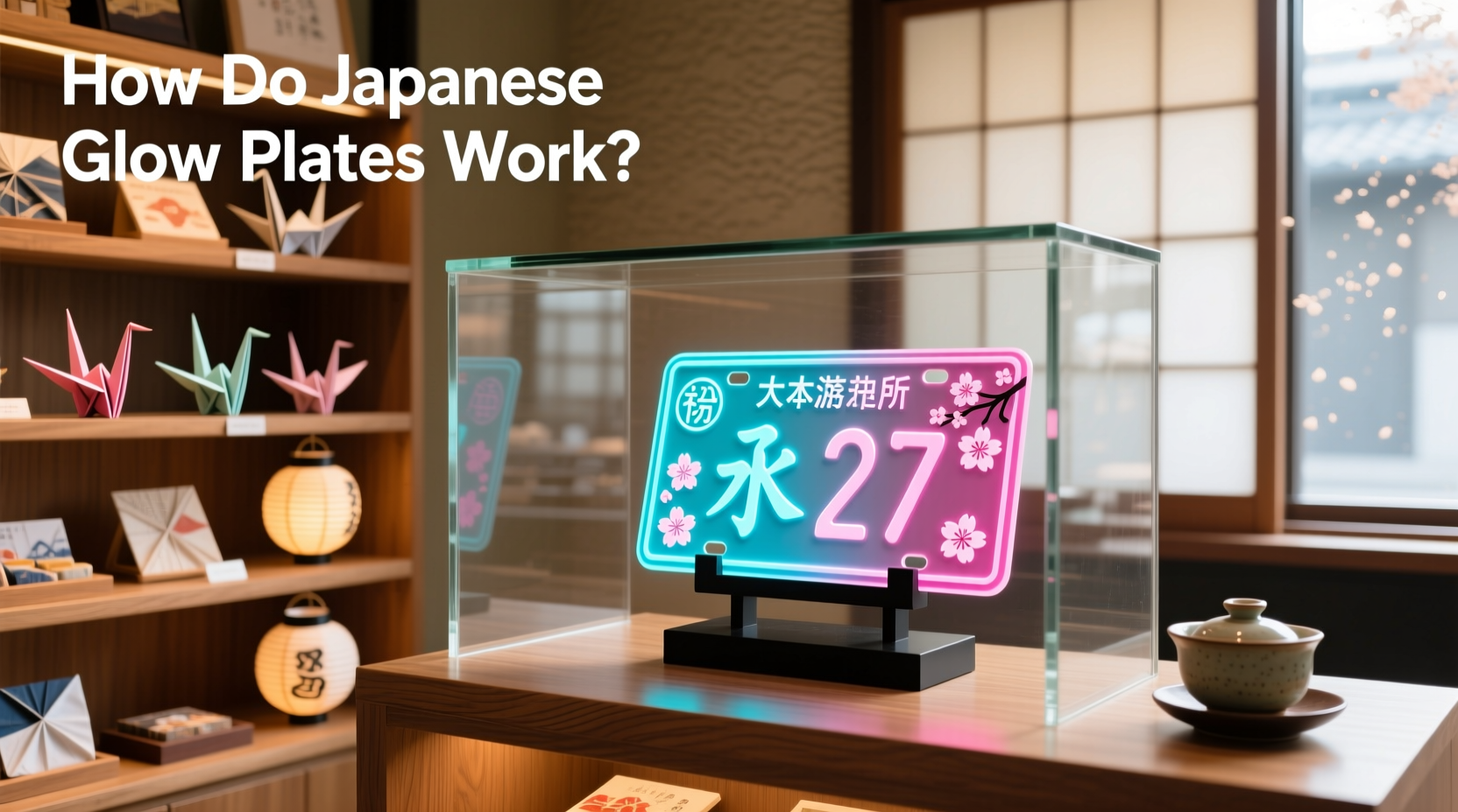 tourist souvenir license plate,How do Japanese glow plates work? buying guide