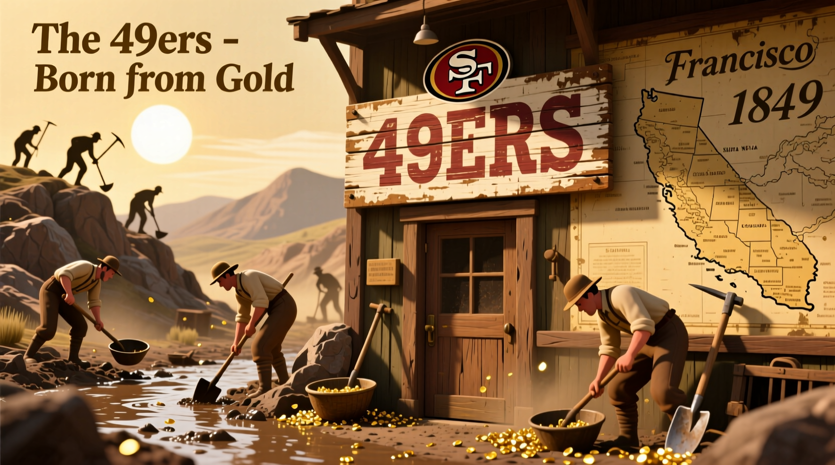 why are the 49ers called the 49ers team name origin explained