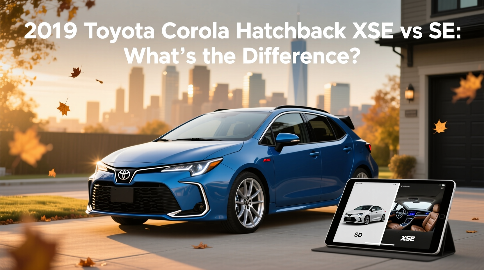 2019 Corolla Hatchback SE vs XSE Guide