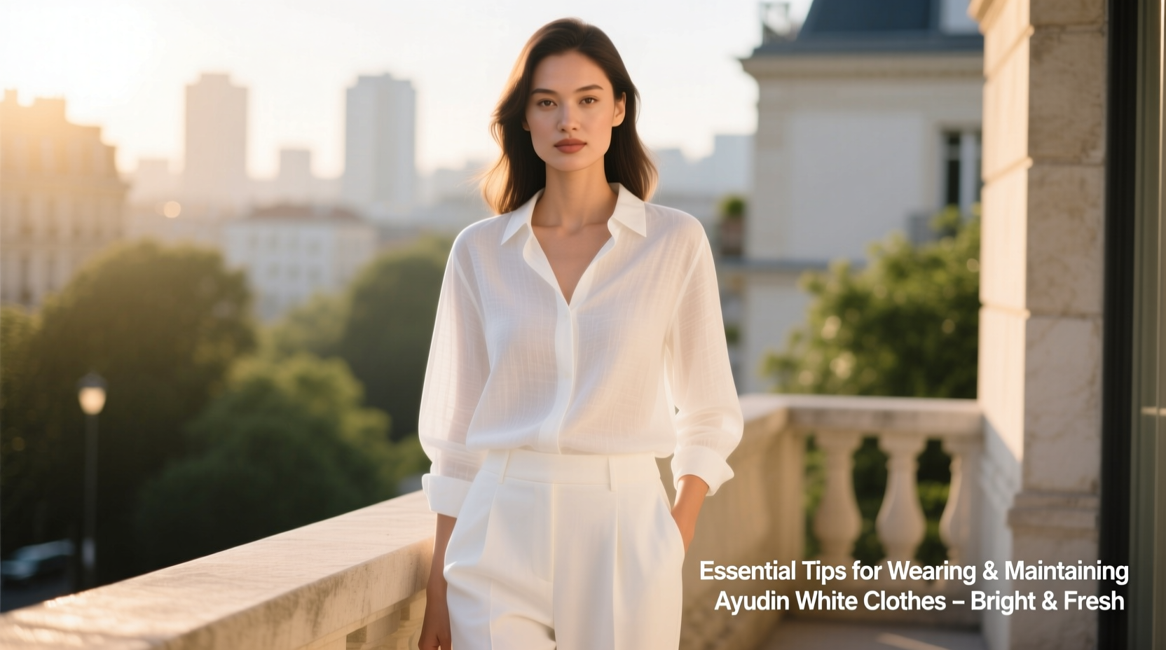 essential tips for wearing and maintaining ayudin white clothes bright and fresh