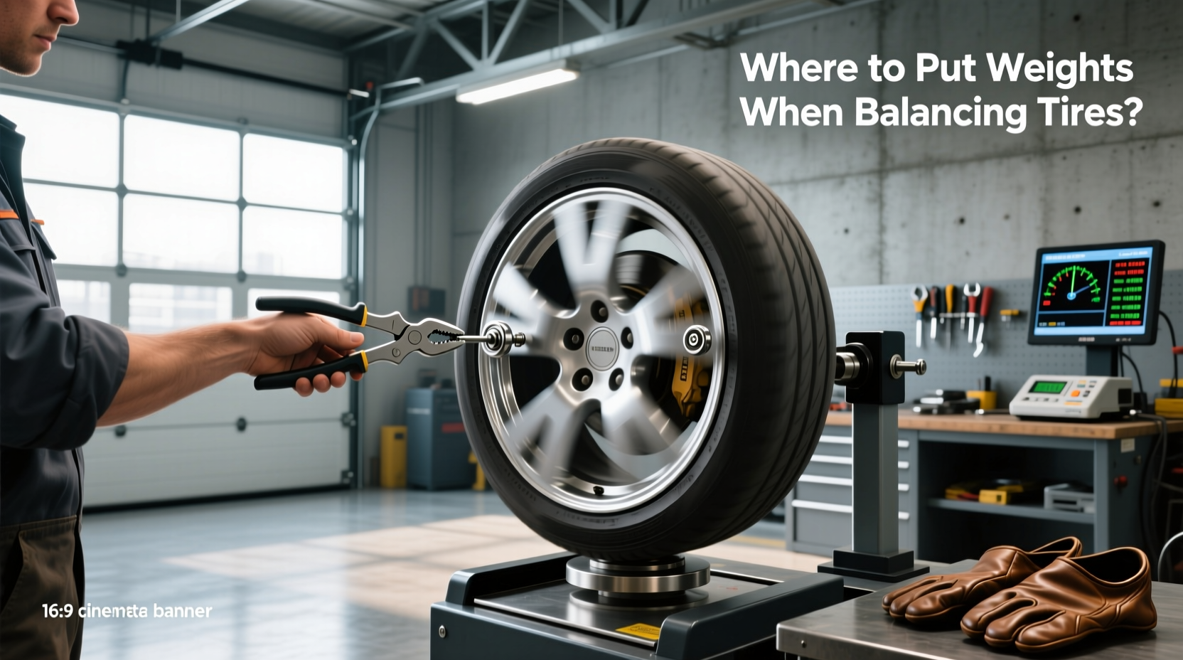 How to Choose Wheel Balance Weight Plier, Where to Put Weights When Balancing Tires?