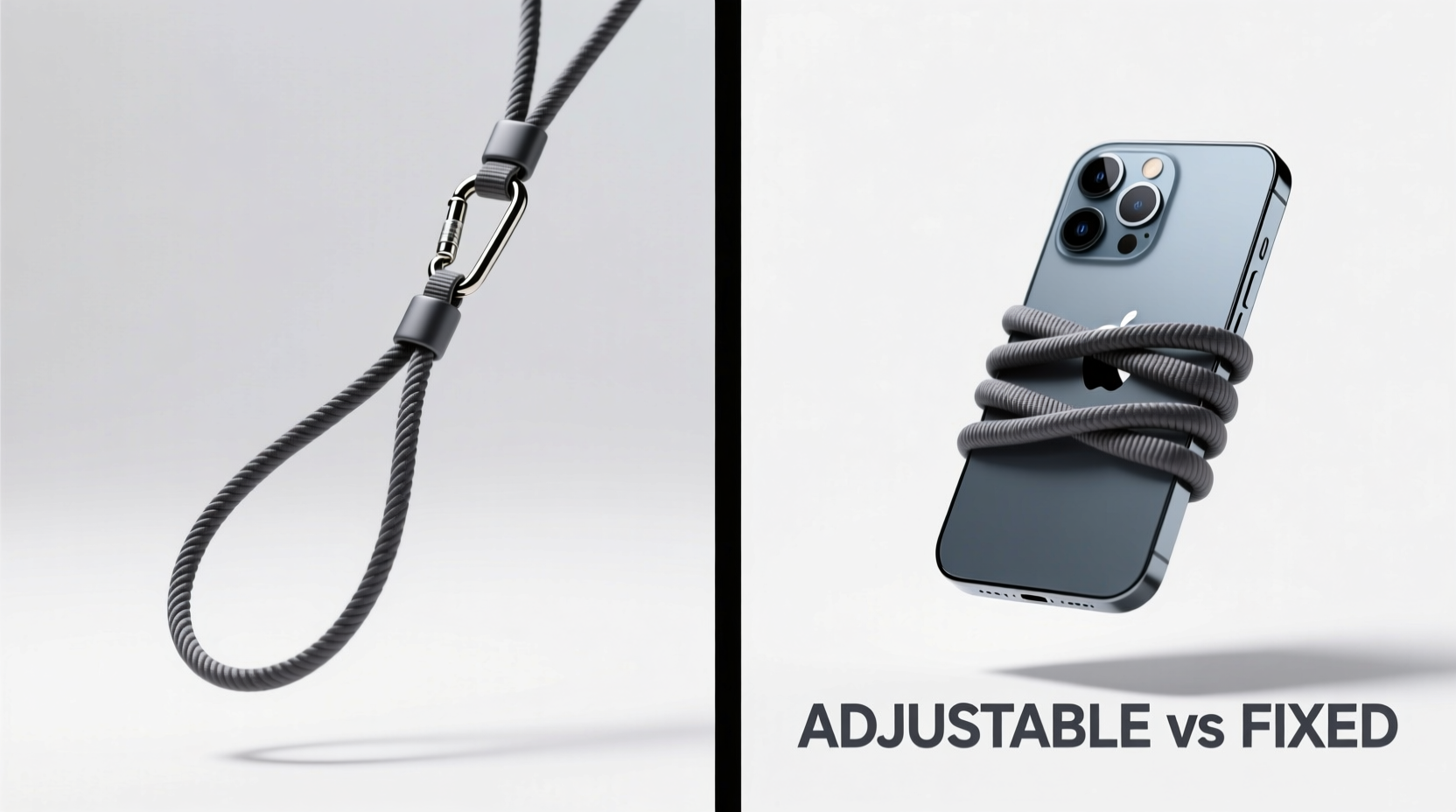 adjustable vs fixed phone lanyard does that extra length actually help or just get in the way