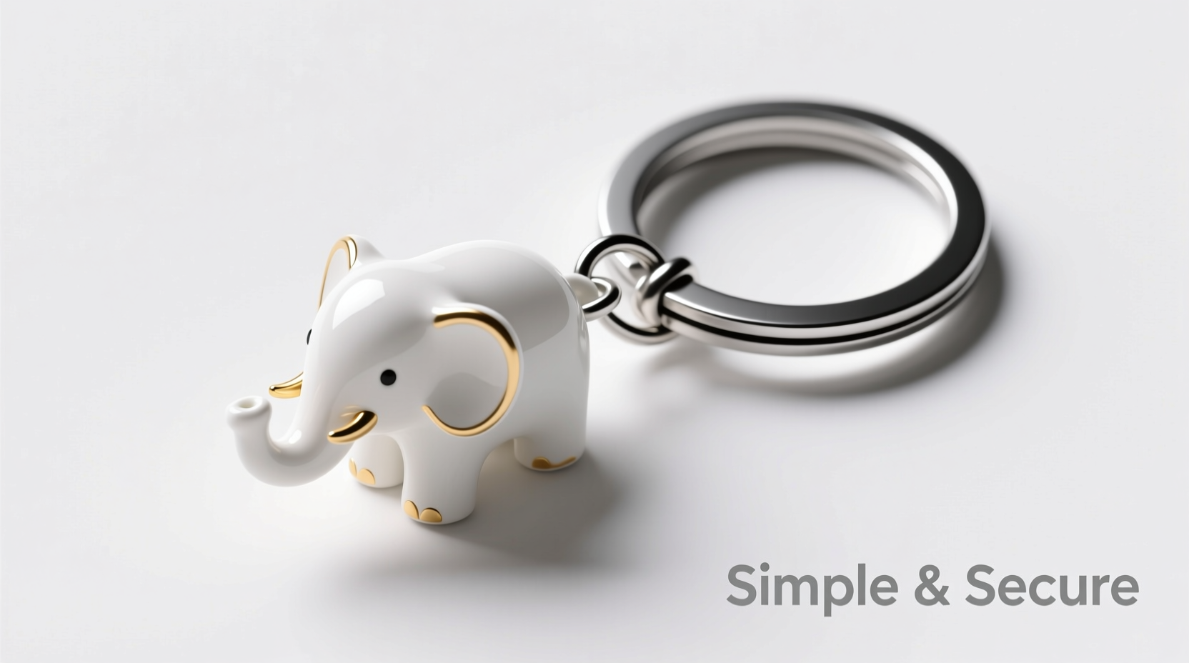 simple and secure methods to attach an elephant charm to your keychain