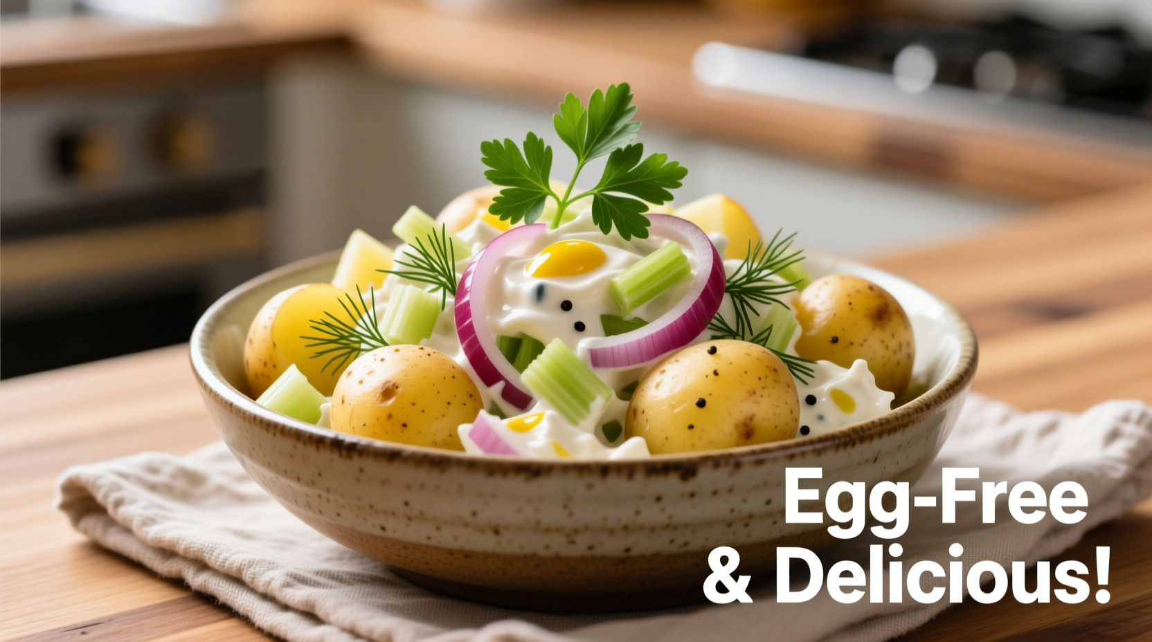 Creamy Egg-Free Potato Salad Recipe Ready in 30 Minutes