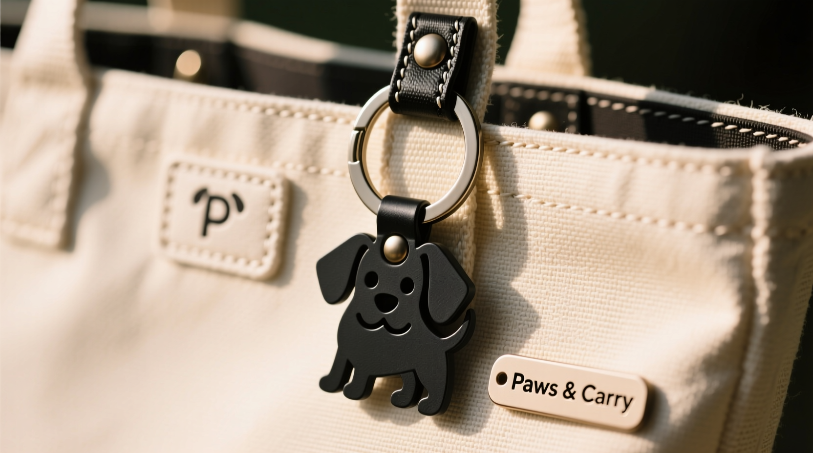 creative and secure ways to attach a dog keychain to your tote bag