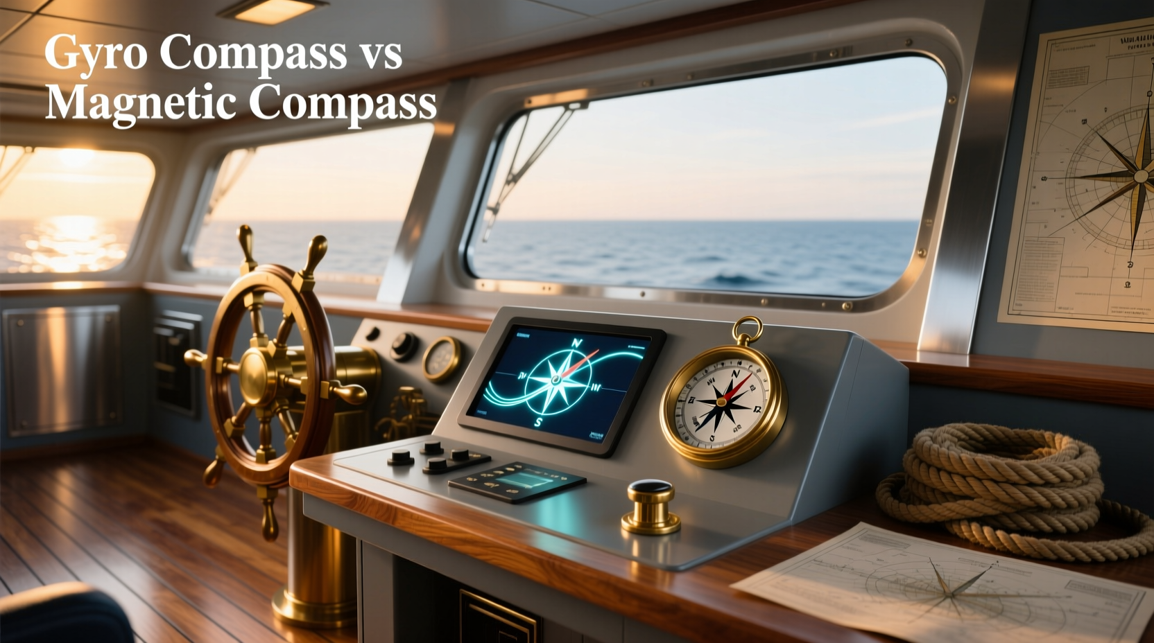 What Is the Difference Between Gyro and Magnetic Compass?