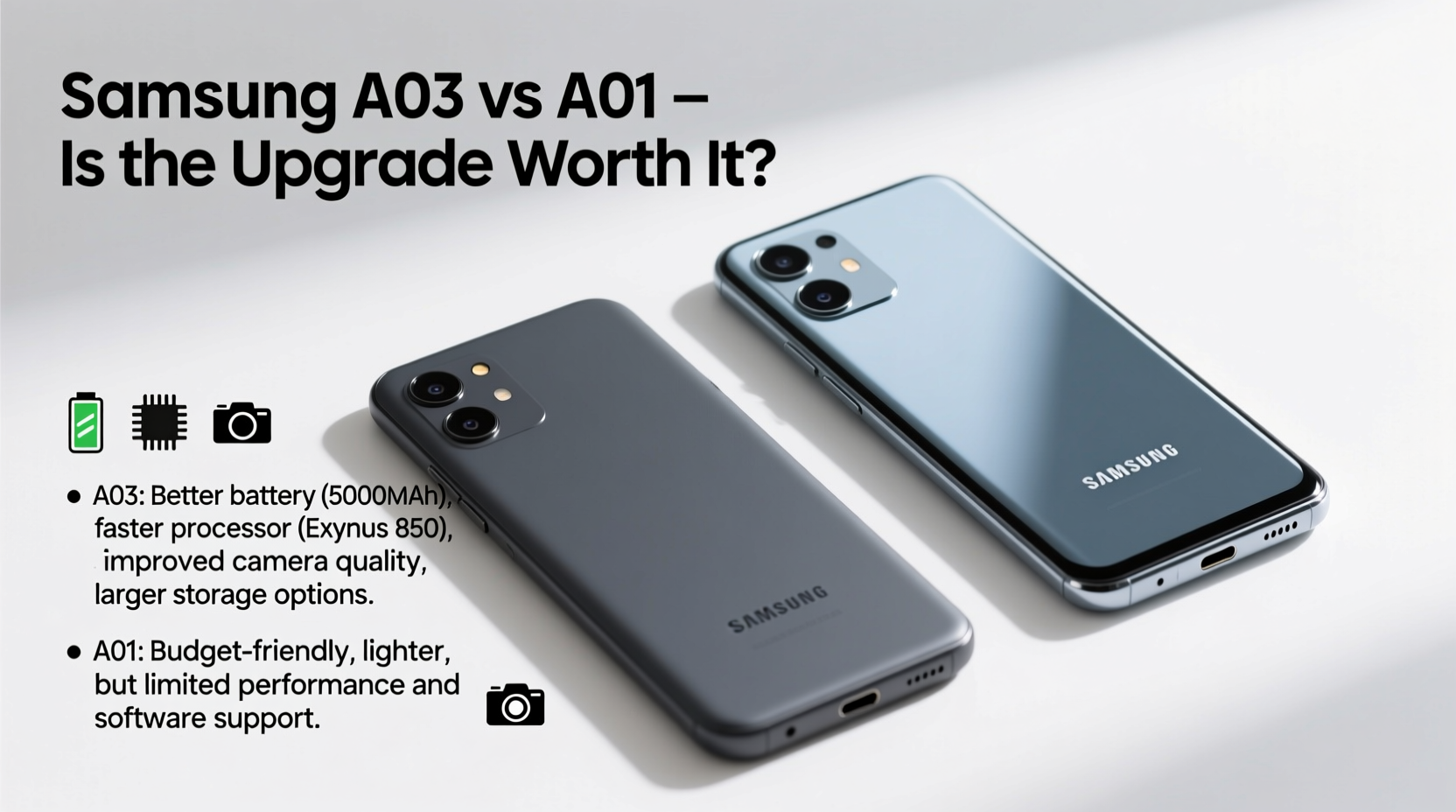 samsung a03 vs a01 is it worth upgrading or is the a03 just hype