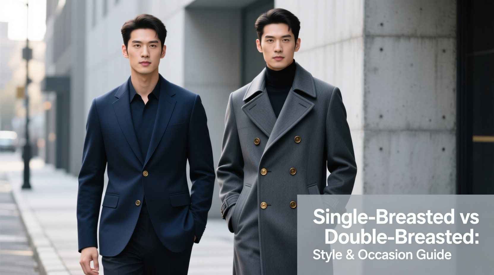 how to decide between single breasted and double breasted jackets for your style and occasion