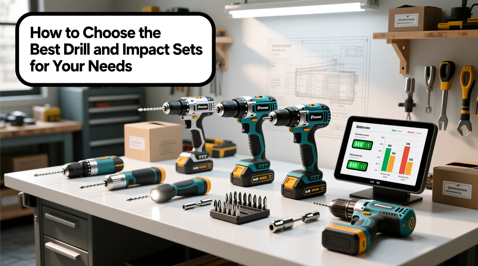 How to Choose the Best Drill and Impact Sets for Your Needs