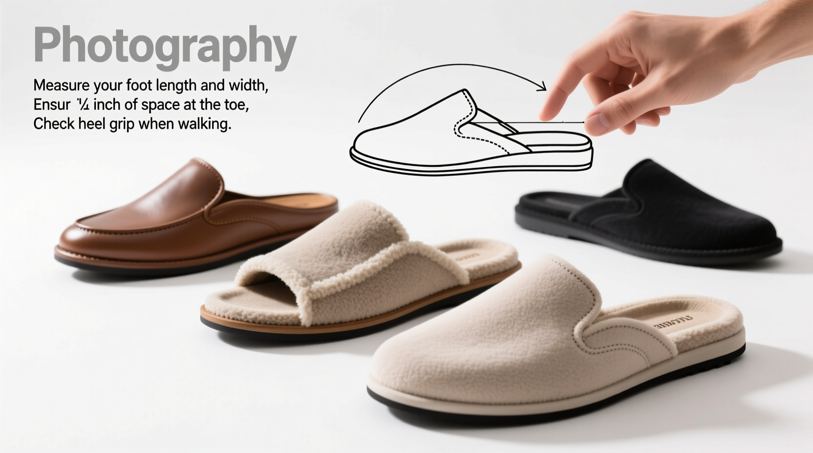 how to choose the perfect fit expert tips for determining mens slipper size