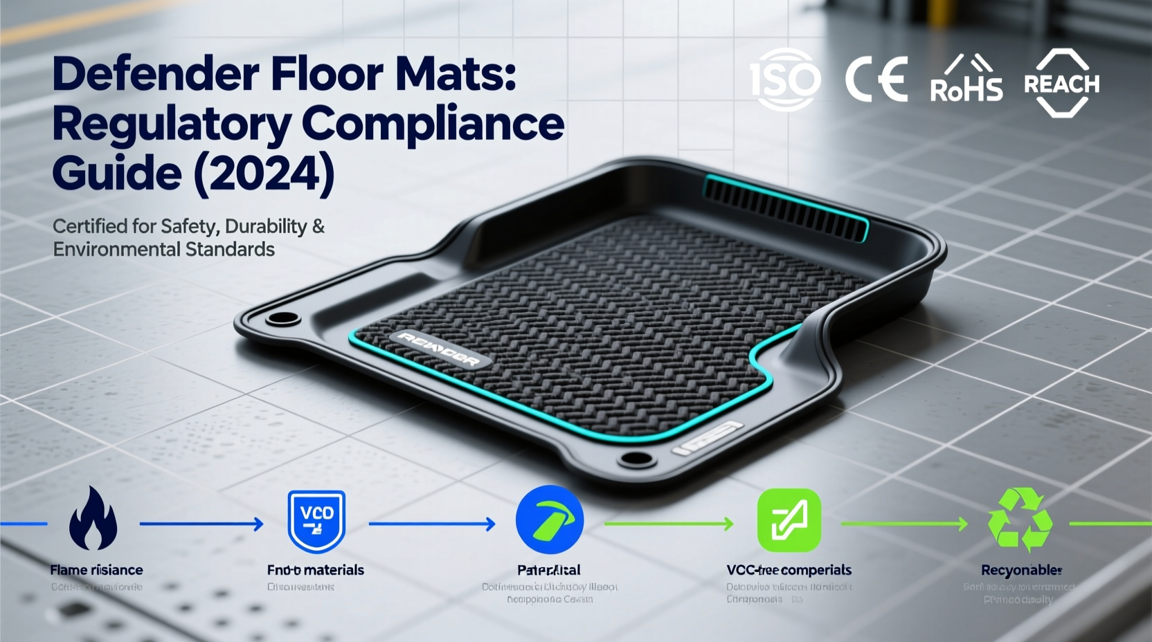 defender floor mats regulation compliance