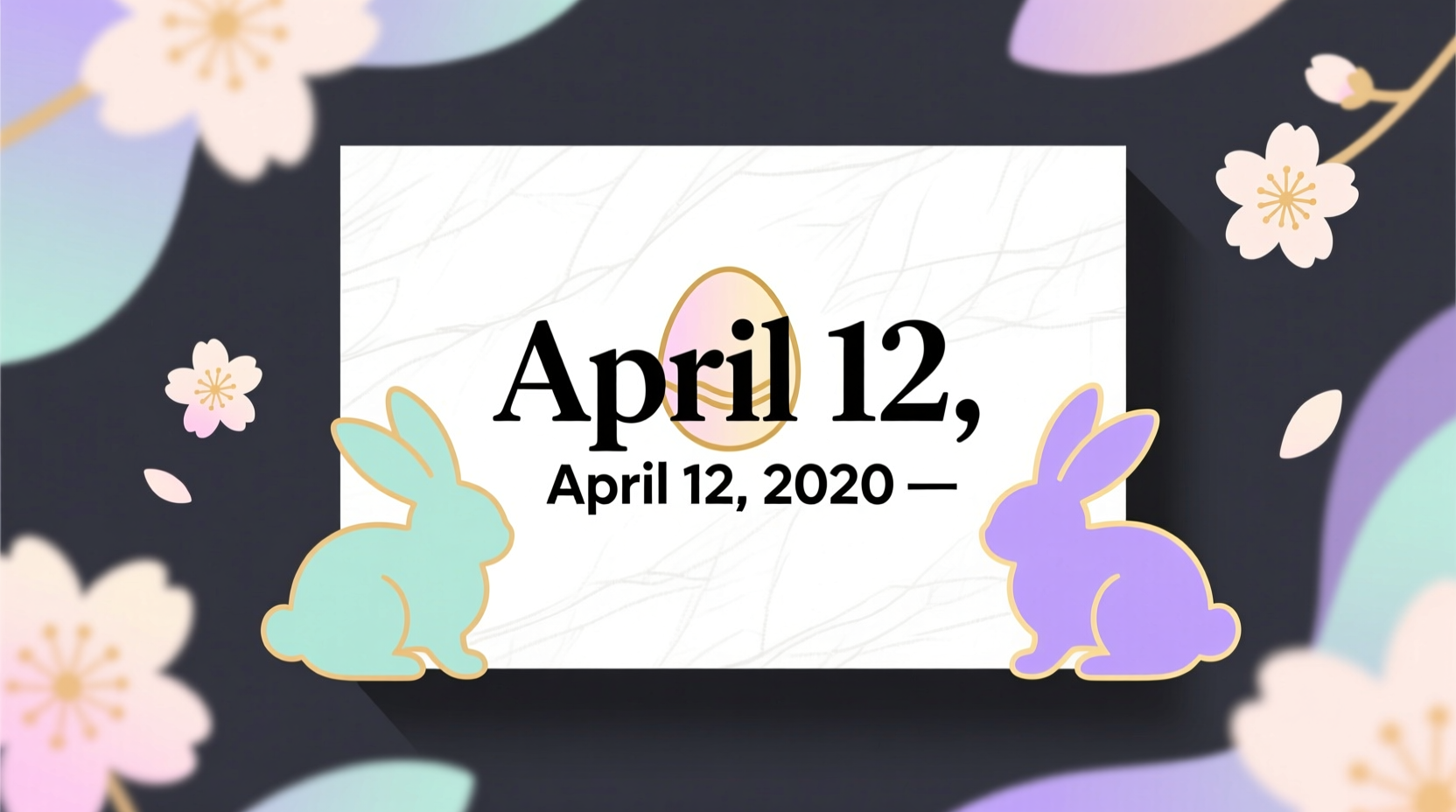 what day is easter 2020