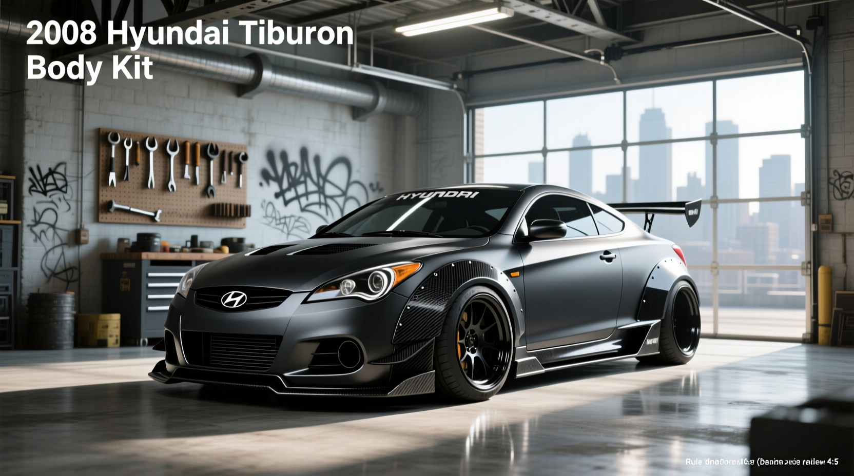 2008 hyundai tiburon body kit guide