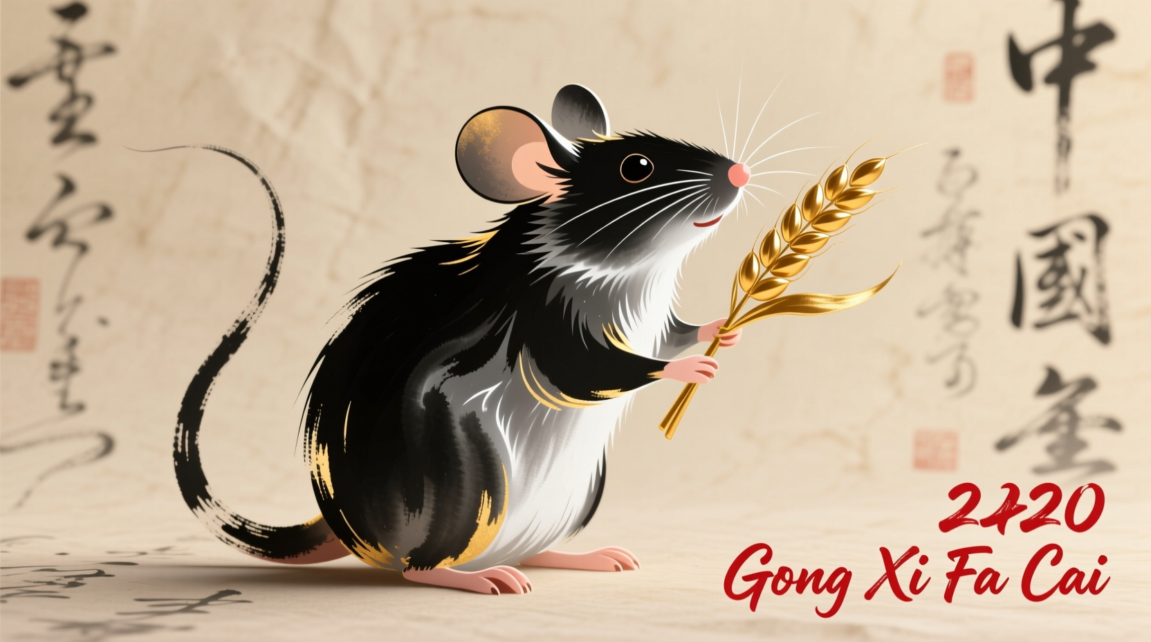 what animal is in the chinese new year 2020