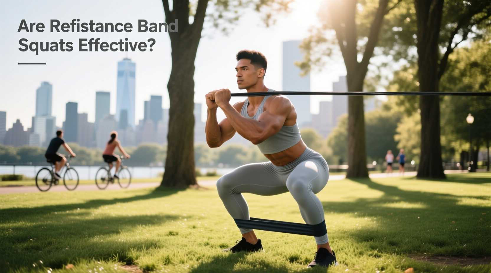 are resistance band squats effective 