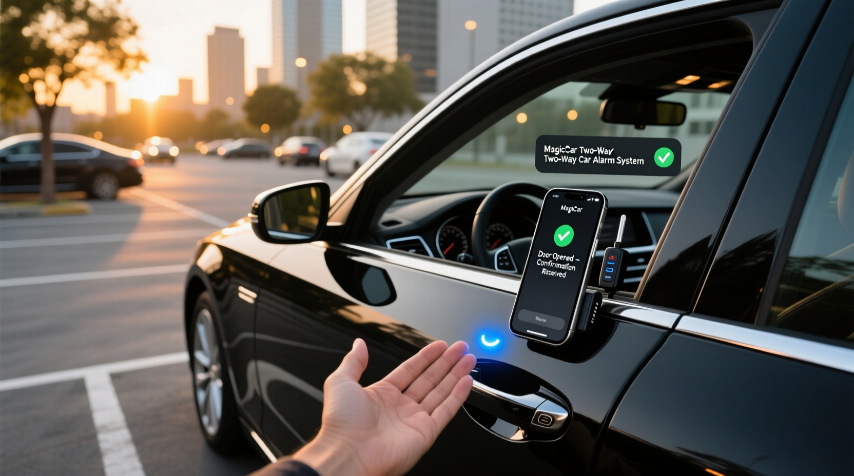How to Choose Two Way Car Alarm System Magicar, What Is the Difference Between 1-Way and 2-Way Car Alarm?