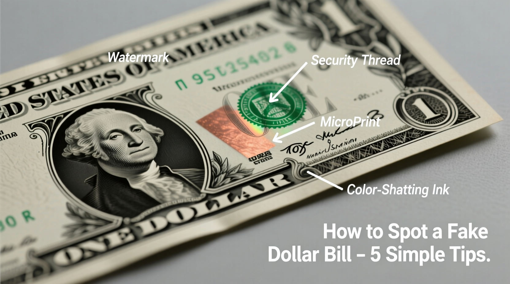 how to verify the authenticity of a one dollar bill simple tips to spot fakes