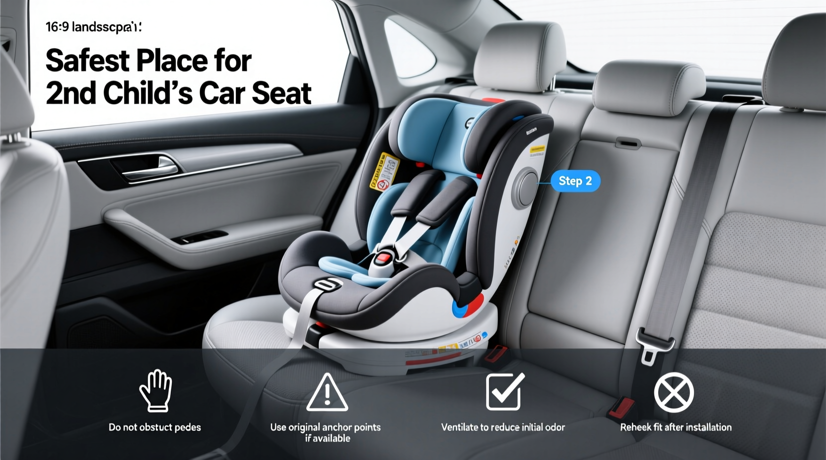 How to Choose Safest Place for 2nd Child's Car Seat: Buying Guide